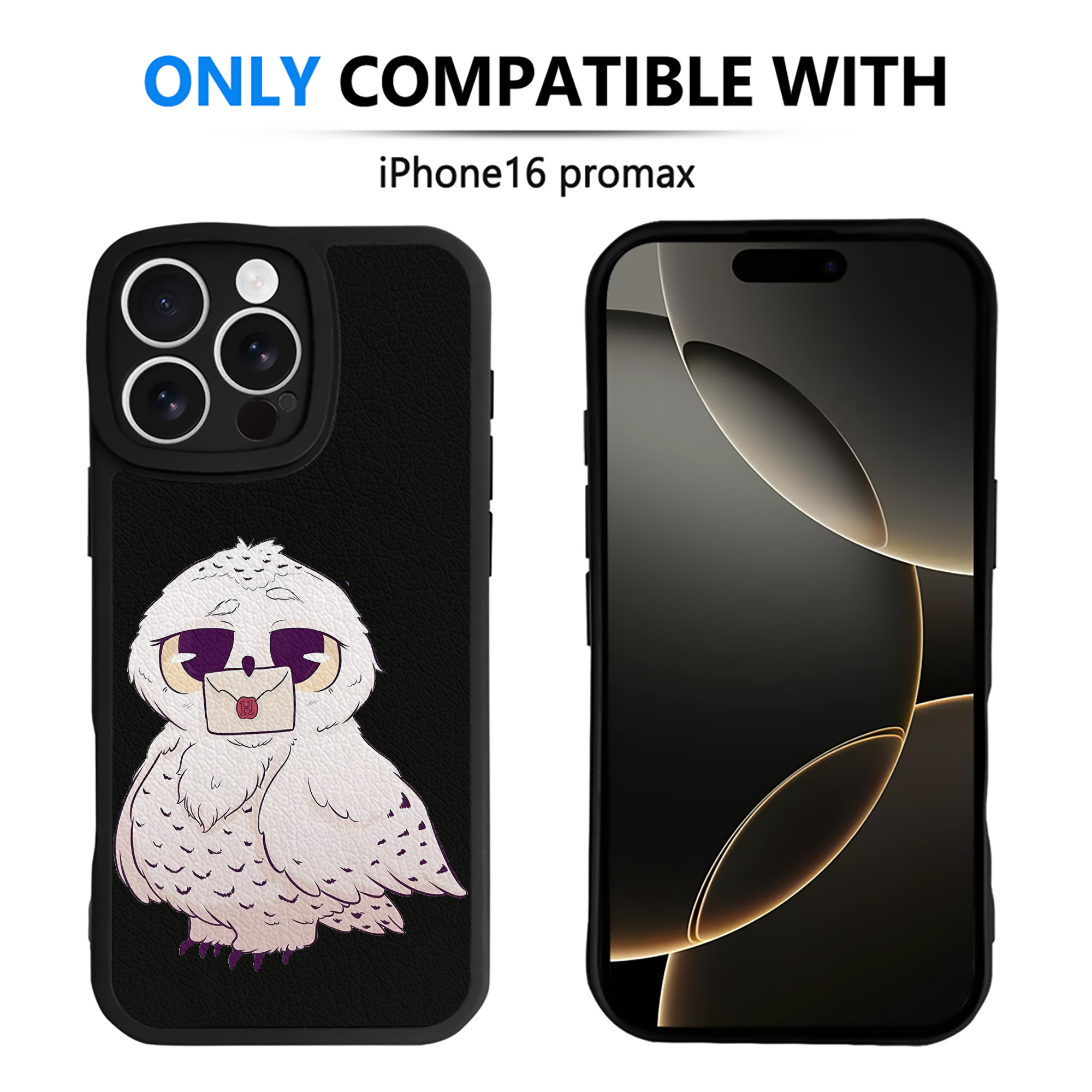（画像用） Harry Potter ハリー・ポッターシリーズ 【iPhone 16シリーズ対応】シリコンスマホケース（レザー調） 材質：シリコン